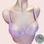 ALLURE, HAWAII - FOR PETITES - LAVENDER PADDED PUSH UP BRA