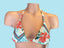 LAU DE LA - Triangle Top - American Fit Ruched Tab Tie Side Bottom