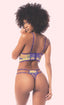 MAPALE LINGERIE - Two Piece Set - UW Bra Top and Strappy Thong Bottom