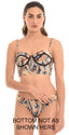 MYSTICAL SWIMWEAR - Blue Marble Crop Top UW Bikini