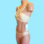 MALI Swimwear dramatic macrame bikini