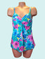 SHAPE SOLVER - Flyaway Tankini Top - Hidden Garden