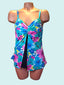 SHAPE SOLVER - Flyaway Tankini Top - Hidden Garden