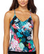 RAISINS- Sunny Isle Macrame Back Tankini Top