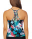 RAISINS- Sunny Isle Macrame Back Tankini Top